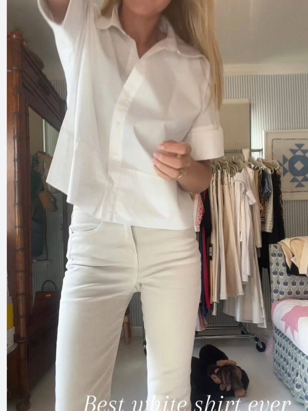 The perfect white Julia Amory white shirt, New without tags - Picture 2 of 10